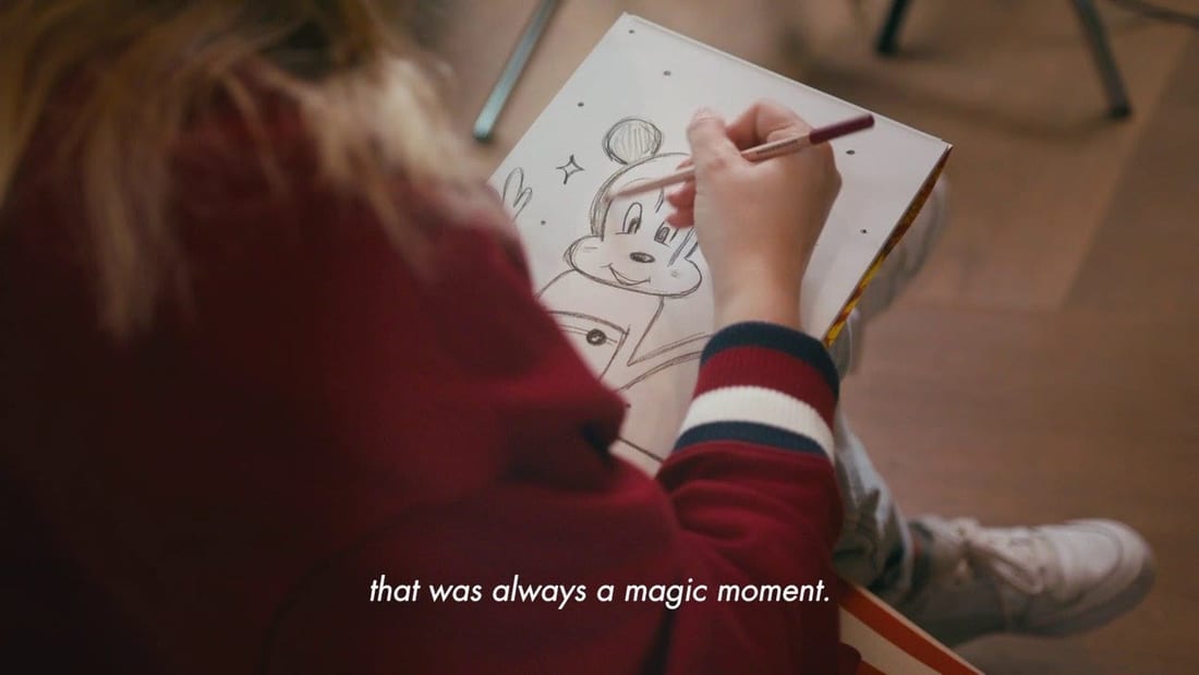 Still from Tommy x Disney — Making Of