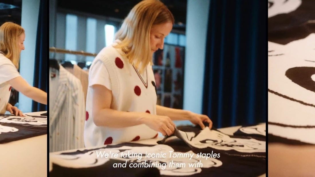 Still from Tommy x Disney — Making Of