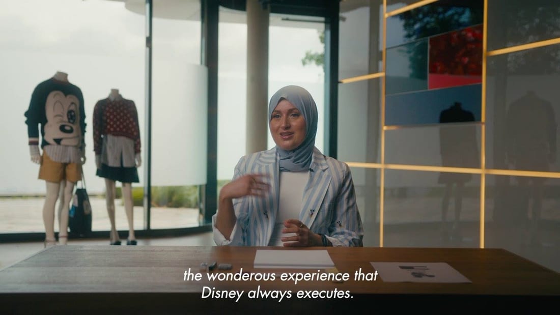 Still from Tommy x Disney — Making Of