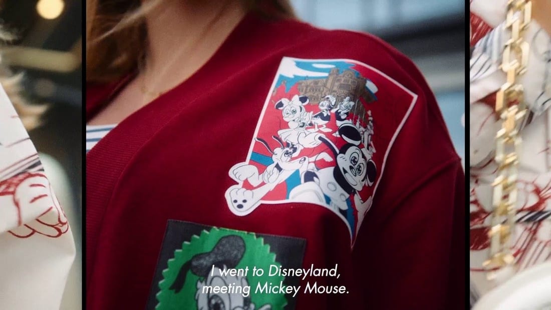 Still from Tommy x Disney — Making Of