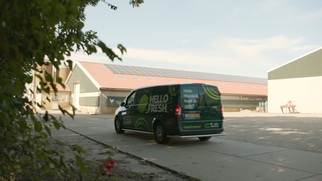 Still from HelloFresh van ‘t Land