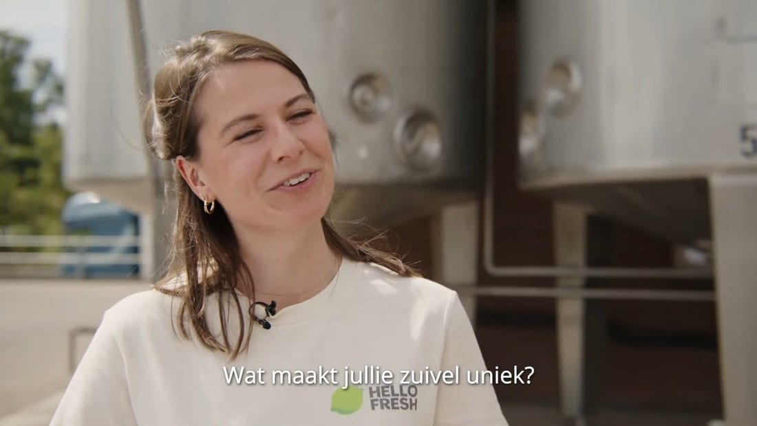 Still from HelloFresh van ‘t Land