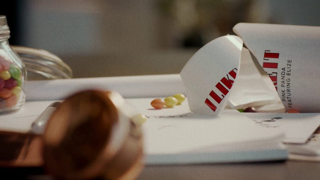 Still from Pink Panda ft. Elize — I Like It