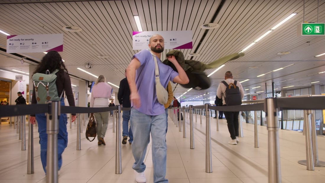 Frame from Schiphol Security
